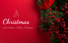 Free Christmas Powerpoint Templates pertaining to Christmas Template For Free