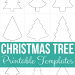 Free Christmas Printables For The Holidays Intended For Christmas Shapes Template Free Download
