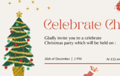 Free Christmas Ticket Templates To Edit And Print | Canva pertaining to Christmas Party Ticket Template Free Download