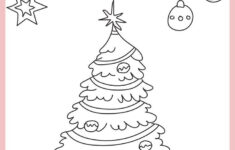 Free Christmas Tree Card inside Christmas Tree Card Template