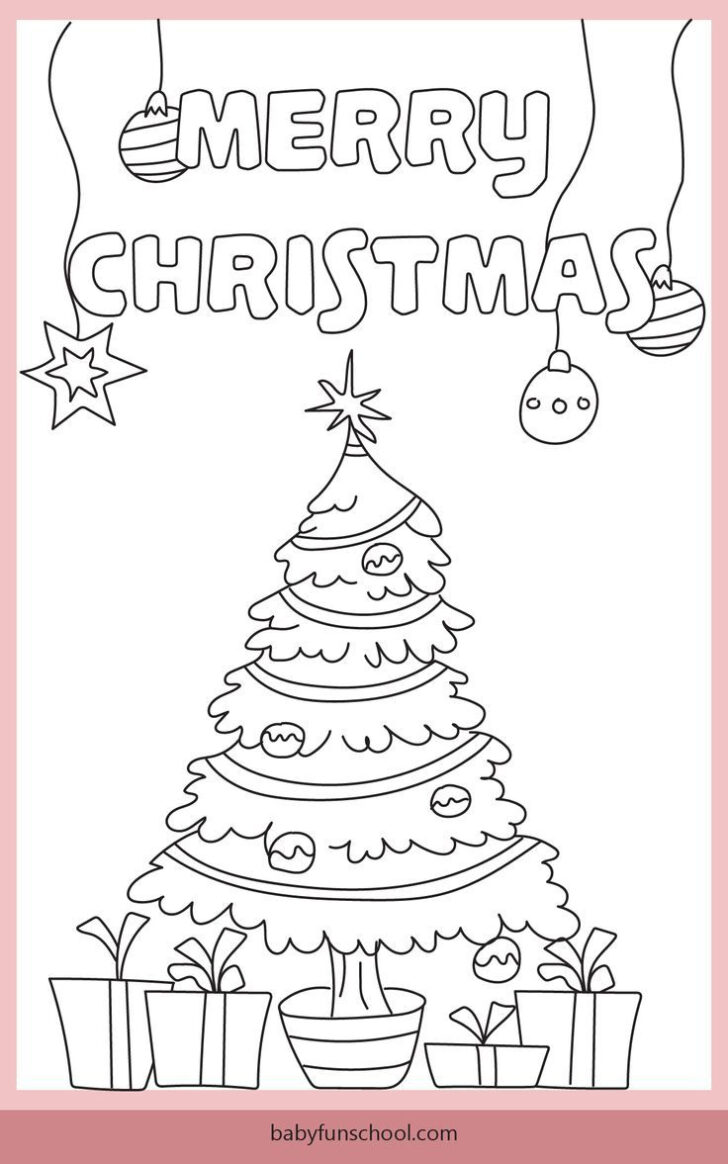 Christmas Tree Card Template Christmas Tree Card Template