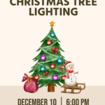 Free Christmas Tree Lighting Event Invitation Template To Edit Online Intended For Christmas Lights Flyer Template Free
