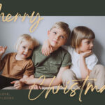Free Custom Printable Christmas Card Templates | Canva Throughout Christmas Photo Cards Template Free Downloads