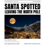 Free Custom Printable Christmas Newsletter Templates | Canva Regarding Christmas Newsletter Template For Mac