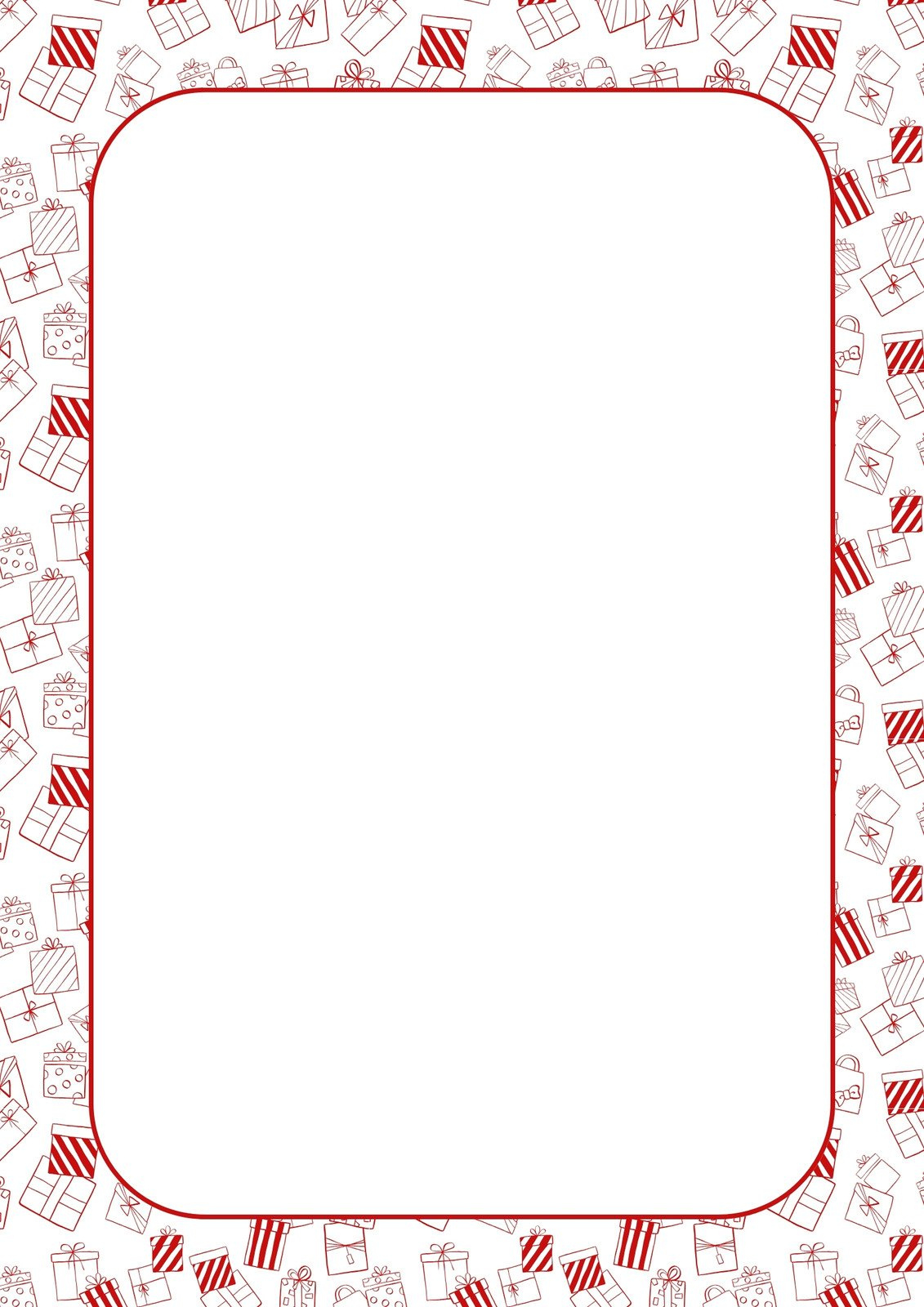 Free Customizable Christmas Page Border Templates | Canva for Christmas Paper Borders Template