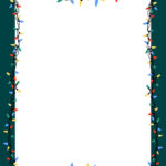 Free Customizable Christmas Page Border Templates | Canva Inside Christmas Themed Border Template