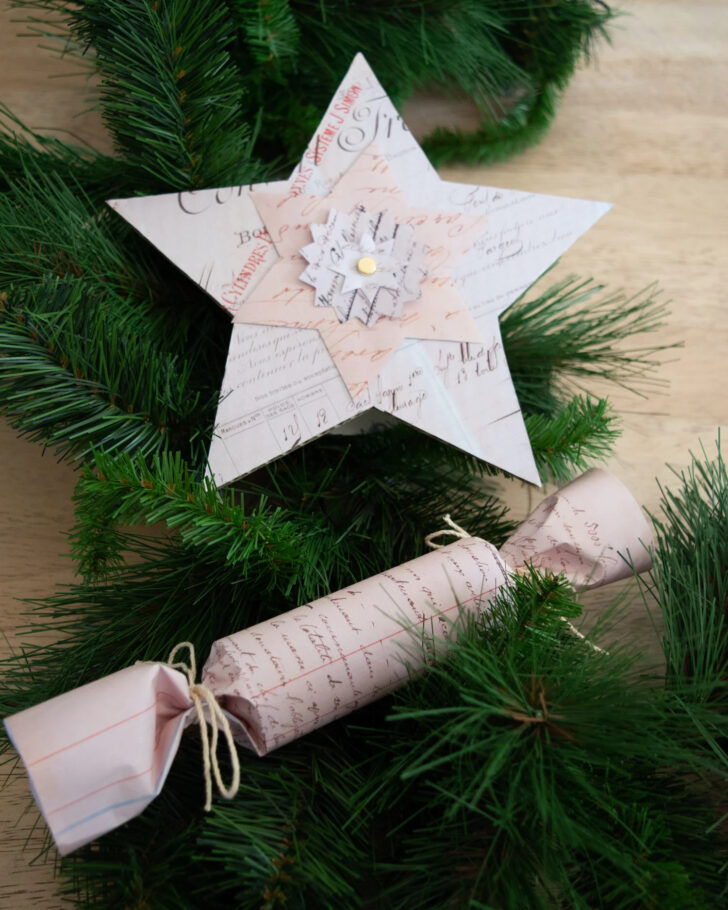 Christmas Paper Decorations Template Christmas Paper Decorations Template