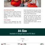 Free Family Christmas Newsletter Template | Thegoodocs Throughout Christmas Newsletter Template For Pages