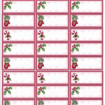 Free Free Printable Christmas Address Labels Templates, Download With Christmas Mailing Labels Template Free