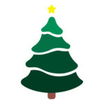 Free Green Christmas Tree Clipart Template To Edit Online Intended For Christmas Tree Clipart Template