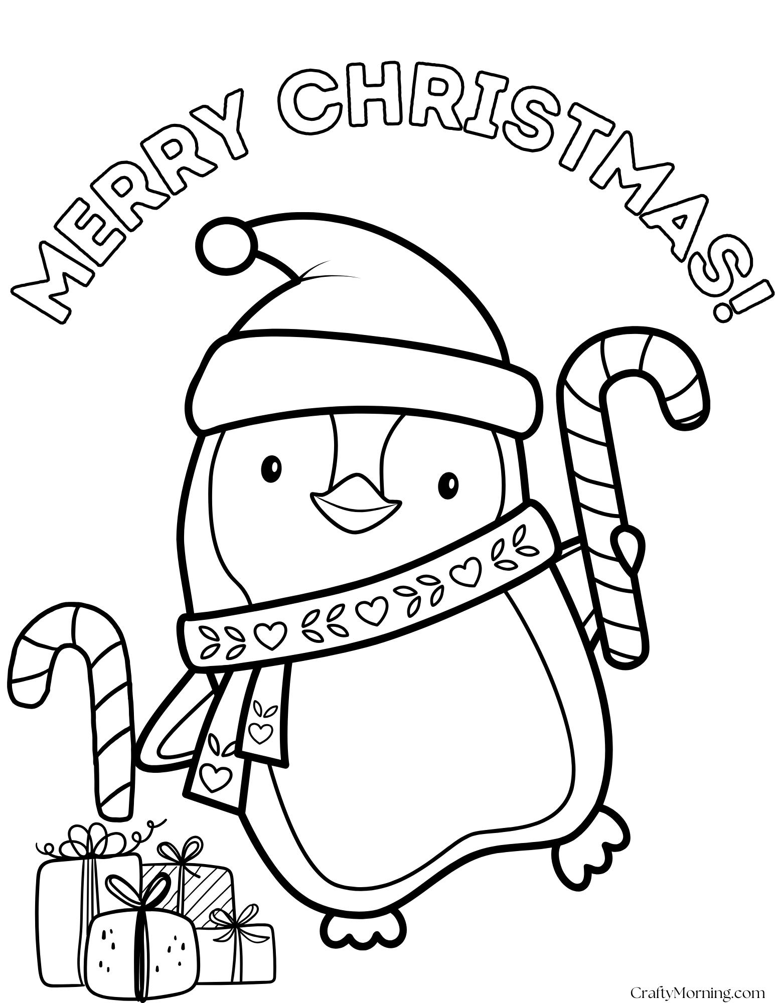 Free Printable Christmas Coloring Pages - Crafty Morning within Christmas Template Coloring Pages