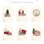 Free Printable Christmas Gift Tags Pdf | Cute And Cosy Design Inside Christmas Tag Printable Template