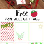 Free Printable Christmas Gift Tags   Suburban Simplicity For Christmas Present Tag Template