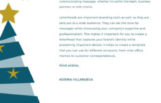 Free, Printable Christmas Letterhead Templates | Canva throughout Christmas Stationery Template For Email