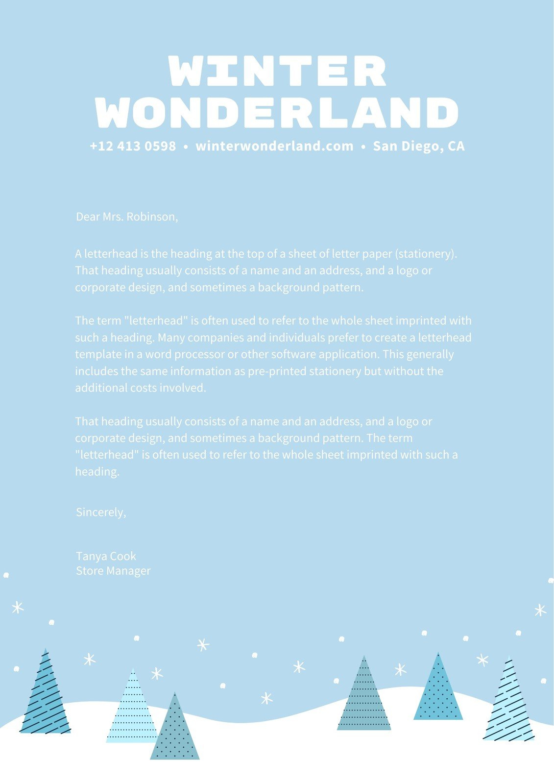 Free, Printable Christmas Letterhead Templates | Canva with regard to Christmas Stationery Template For Email