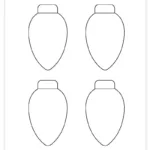 Free Printable Christmas Light Template | Diy Christmas Decoration With Christmas Light Template Free