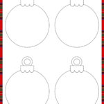Free Printable Christmas Ornaments For Coloring Pertaining To Christmas Shapes Template Free Download