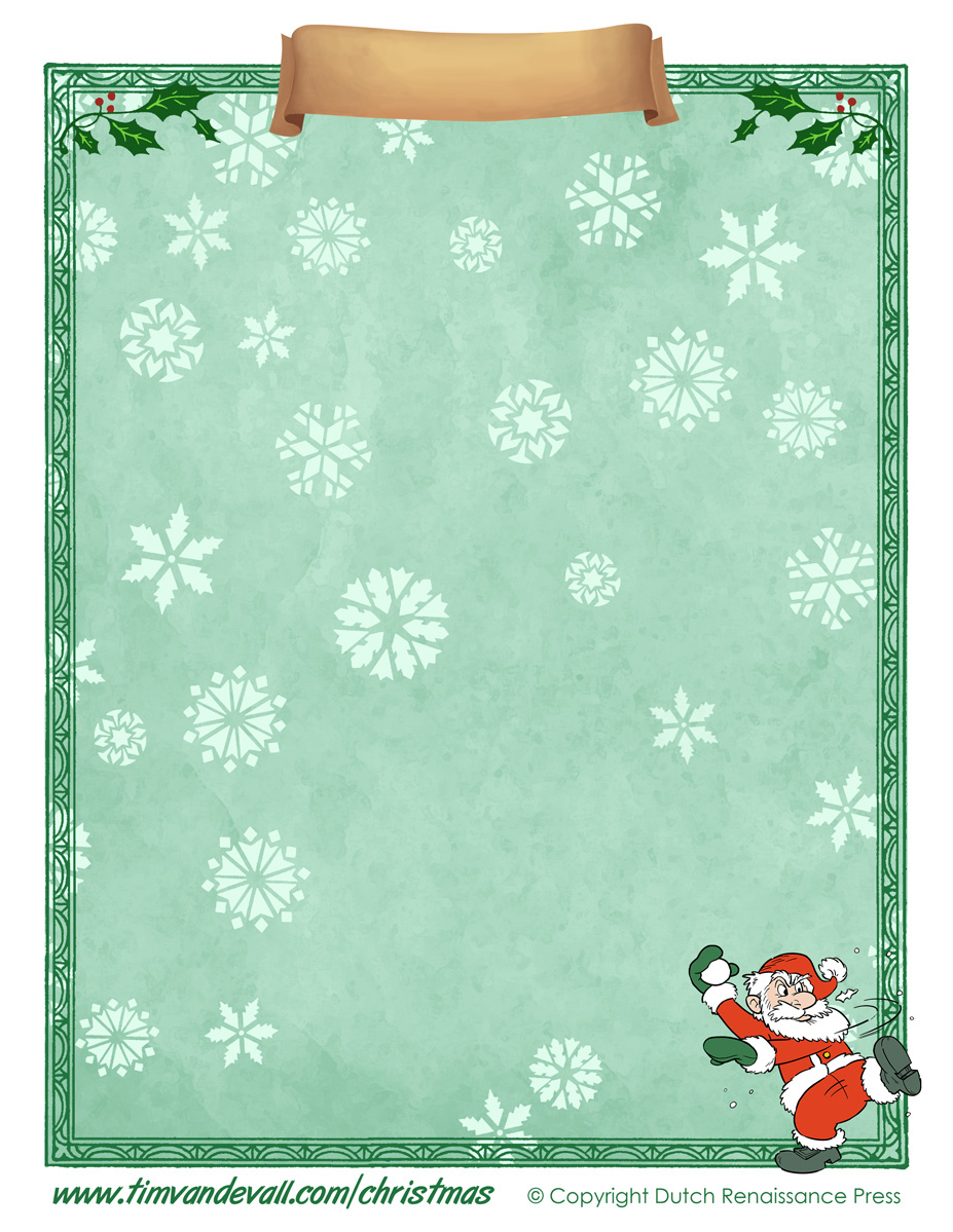 Free Printable Christmas Paper Templates with Christmas Paper Template Free