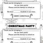 Free Printable Christmas Party Sign Up Sheet Throughout Christmas Party Letter To Parents Template