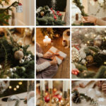 Free Printable Christmas Photo Collage Templates | Canva For Christmas Photo Collage Template Free