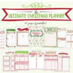 Free Printable Christmas Planner   26 Pages! | Live Craft Eat Regarding Christmas Planner Template Free
