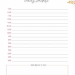 Free Printable Christmas Planner   Favorite Printables Inside Christmas Menu List Template