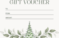 Free, Printable Custom Christmas Gift Certificate Templates | Canva within Christmas Travel Voucher Template
