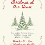 Free, Printable, Customizable Christmas Invitation Templates | Canva In Christmas Invitation Online Template Free