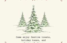 Free, Printable, Customizable Christmas Invitation Templates | Canva throughout Christmas Potluck Invitation Template