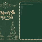 Free Printable, Customizable Christmas Postcard Templates | Canva Within Christmas Postcard Design Template