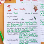 Free Printable Letter To Santa Templates For Kids   Play Party Plan Throughout Christmas Letter Writing Template