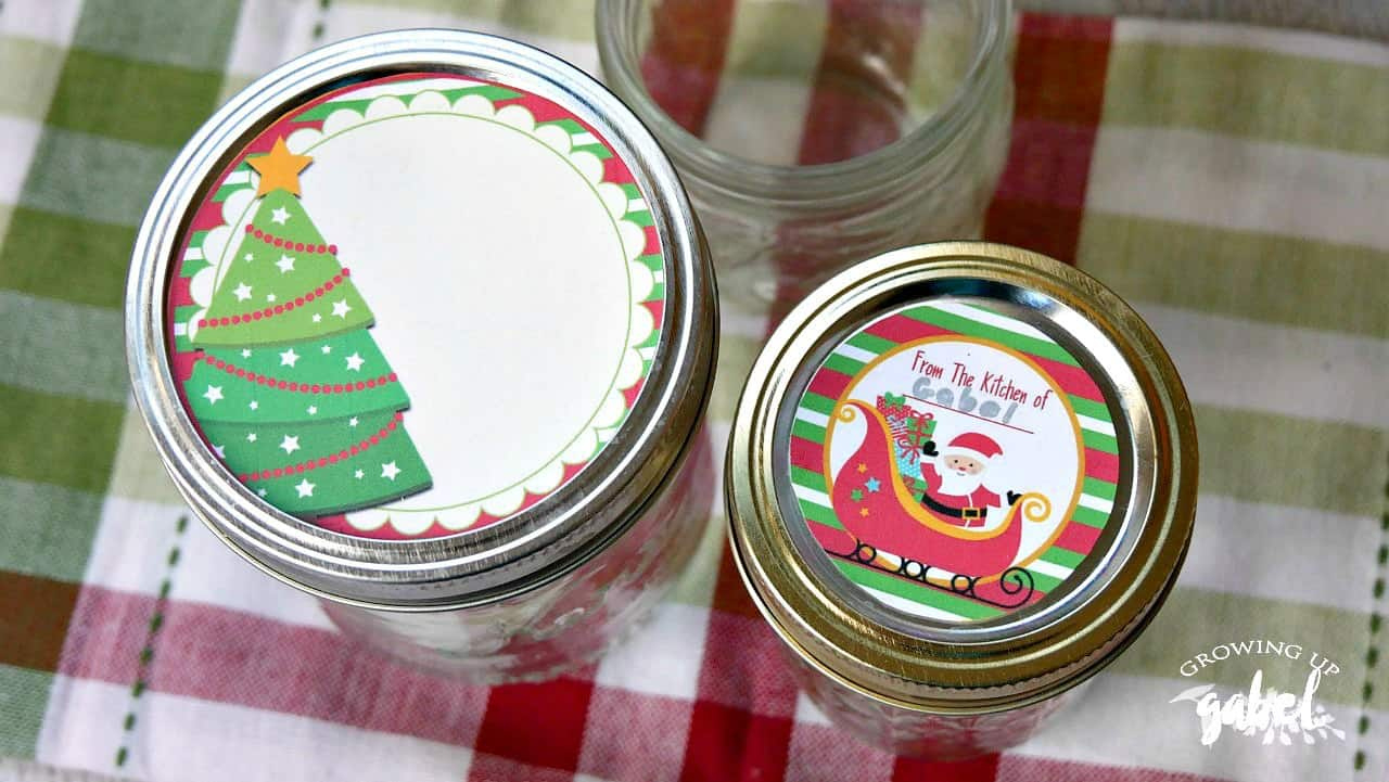 Free Printable Mason Jar Labels For Christmas Gifts with regard to Christmas Jar Labels Template