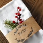 Free Printable Place Cards & Customizable For Names! Intended For Christmas Name Place Cards Template Free