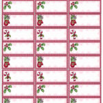 Free Printable Return Address Labels Christmas, Download Free For Christmas Return Address Labels Template