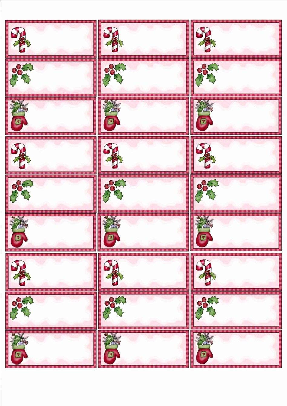Free Printable Return Address Labels Christmas, Download Free for Christmas Return Address Labels Template