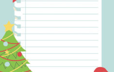 Free Printable Santa Letter Templates You Can Customize | Canva pertaining to Christmas Letter Template Printable Free