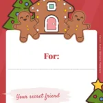 Free Printable Secret Santa Templates With Regard To Christmas Secret Santa Invitation Template Free