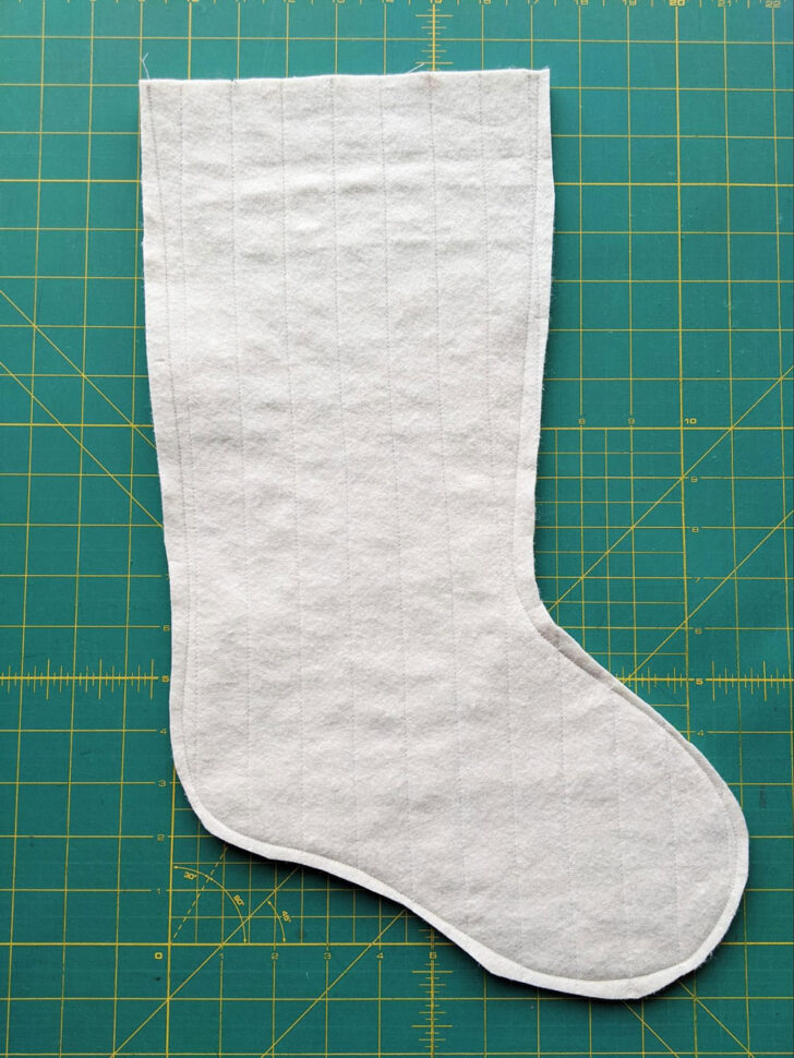 Christmas Stocking Template to Sew Christmas Stocking Template to Sew