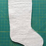 Free Quilted Christmas Stocking Pattern   Suzy Quilts Inside Christmas Stocking Template Sewing