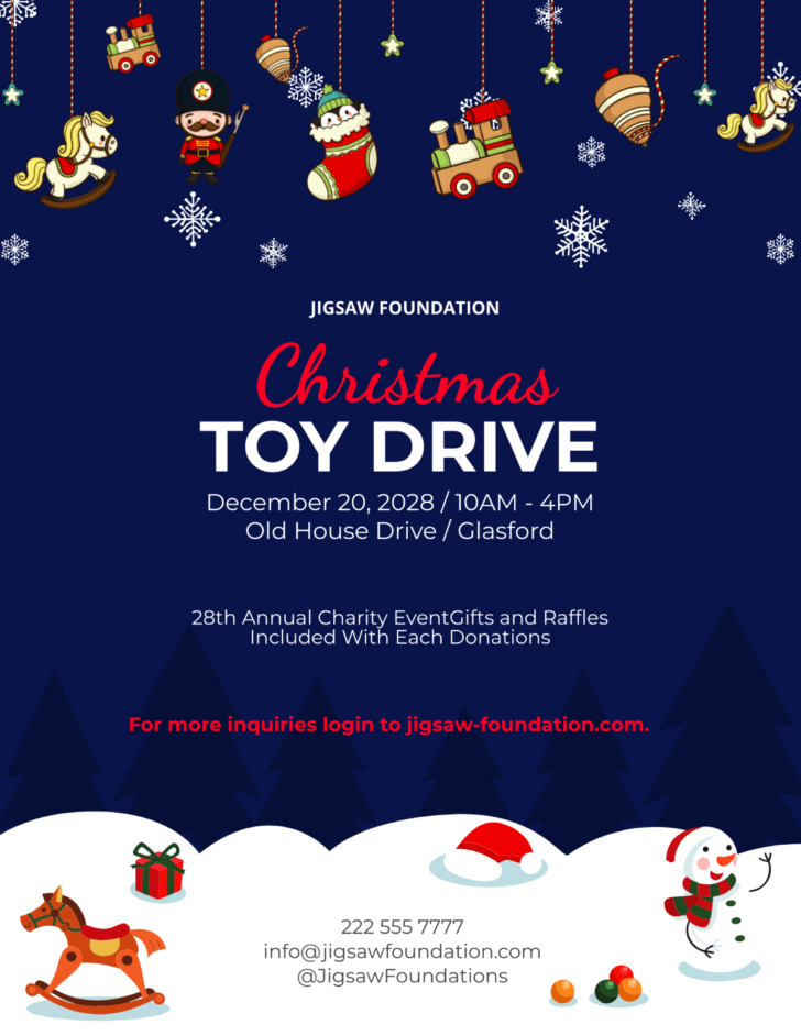 Christmas Toy Drive Flyer Template Free Christmas Toy Drive Flyer Template Free