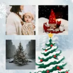 Free Winter Christmas Photo Collage Template To Edit Online In Christmas Photo Collage Template Free
