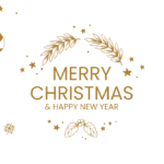 Gold And White Merry Christmas Sign Template | Square Signs For Christmas Sign Template