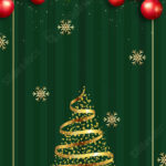 Golden Christmas Tree Adds A Dash Of Cuteness To Christmas Page Regarding Christmas Tree Border Template