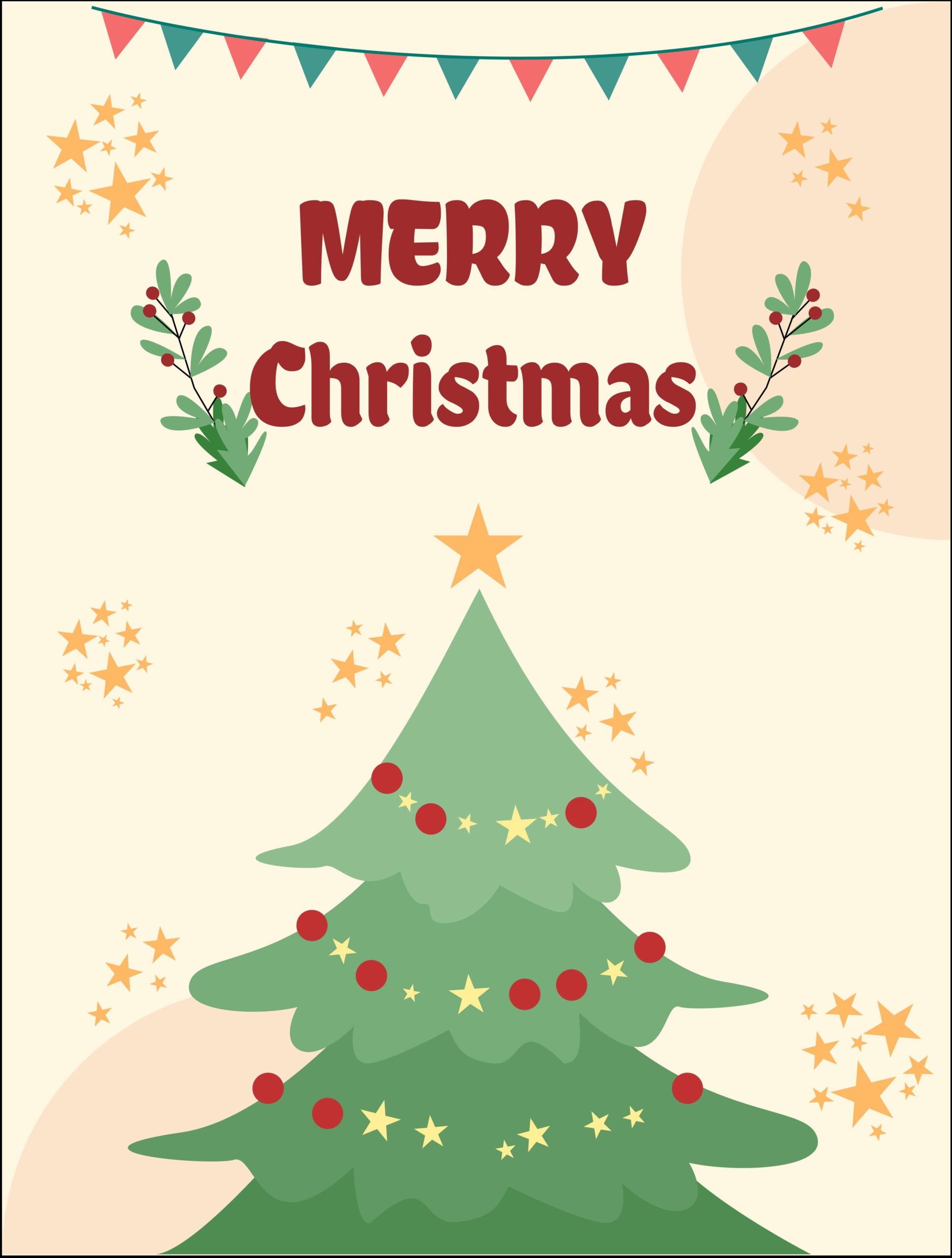 Heartfelt Holidays: 30 Free Christmas Cards To Share Love And Joy regarding Christmas Ornament Card Template
