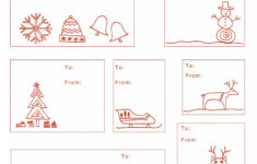 Holiday Gift Tag Templates – Madejoel regarding Christmas Tags Template Free