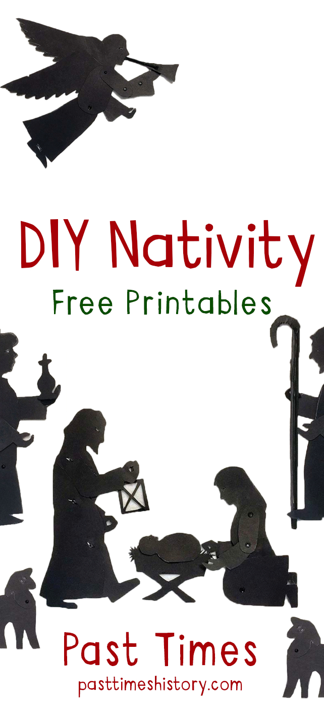 Christmas Shadow Puppets Template