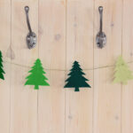 How To Make Christmas Tree Bunting   Sizzix For Christmas Tree Bunting Template