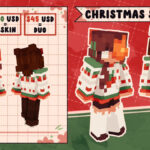 I'M Also Offering Life Series Christmas Sweater Templates For Free With Regard To Christmas Minecraft Skin Template