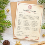 Letter From Santa 2025 Within Christmas Letter 2025 Template
