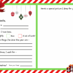 Letters To Santa Templates {Free Printables}   Super Busy Mum With Regard To Christmas Letter Free Template